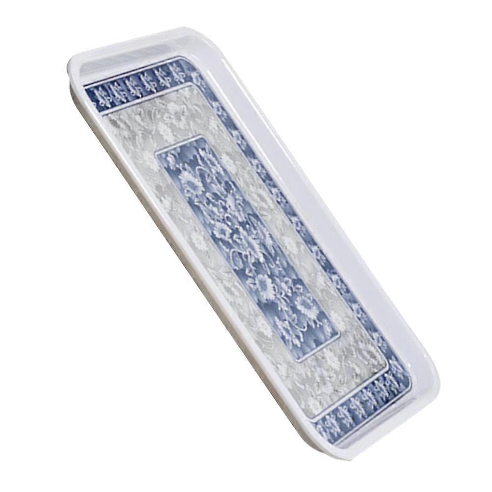 Party Platters For Food Rectangular Serving Dish For Kitchen Dining Room Table Multi-Colored 32.50X25.60X1.80Cm 1Pcs