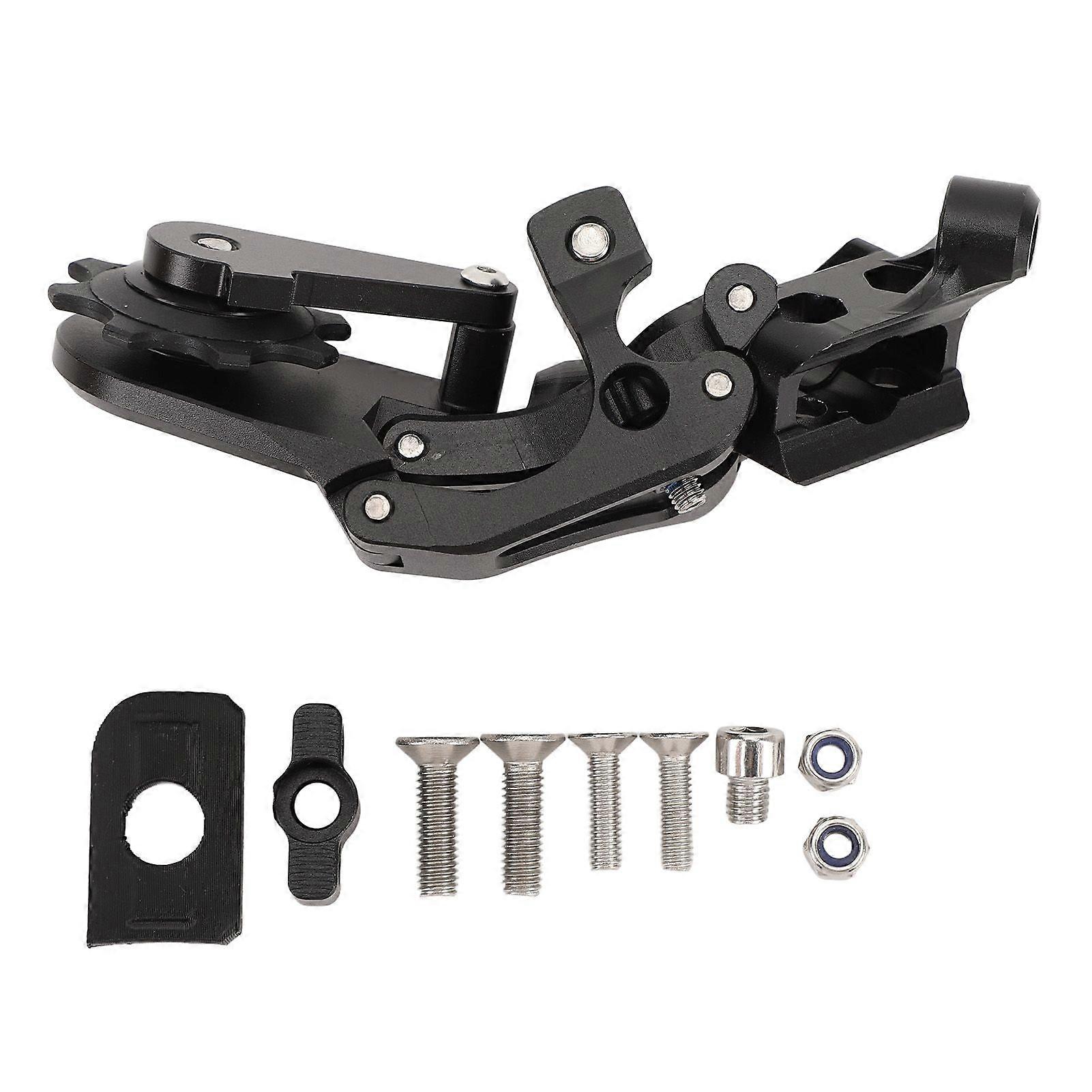 Bike Rear Derailleur 5 6 7 Speed Rear Derailleur with Converter for Brompton C Line Single Hole Frame BlackYMQX)