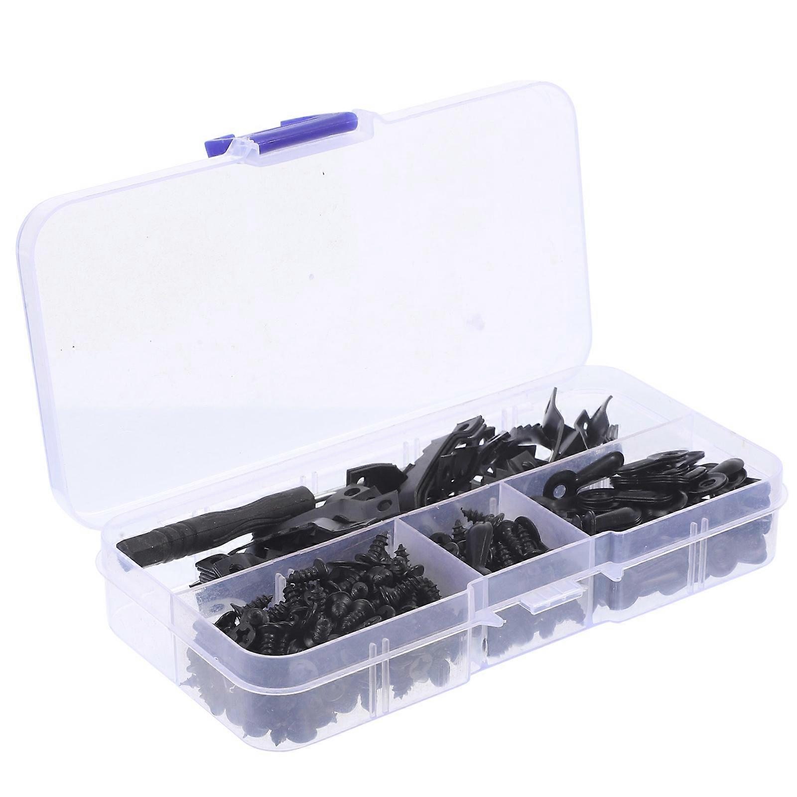 1 Set Durable Picture Hanger Kit with Screws and Screwdriver – Easy to Install Frame Hooks for Home and Display Use