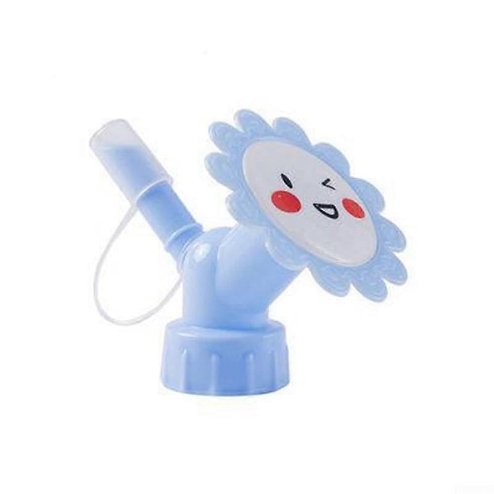 Bottle Cap Sprinkler with Two Modes for Watering Plants Indoor/Outdoor (Blue)