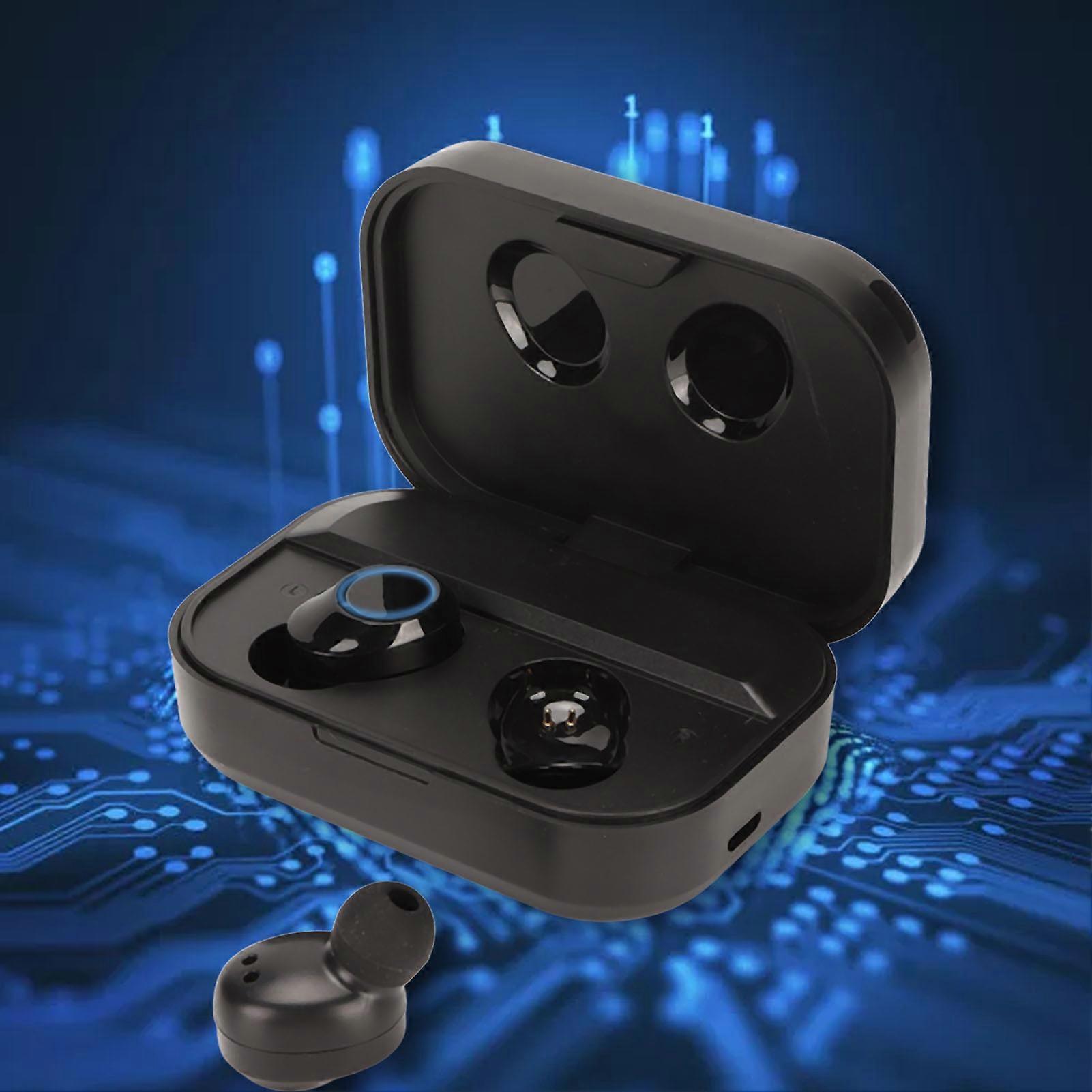 Bluetooth Wireless Earbuds Noise Reduction Digital Display Touch Control Bluetooth Stereo Earbuds with Charging Case 