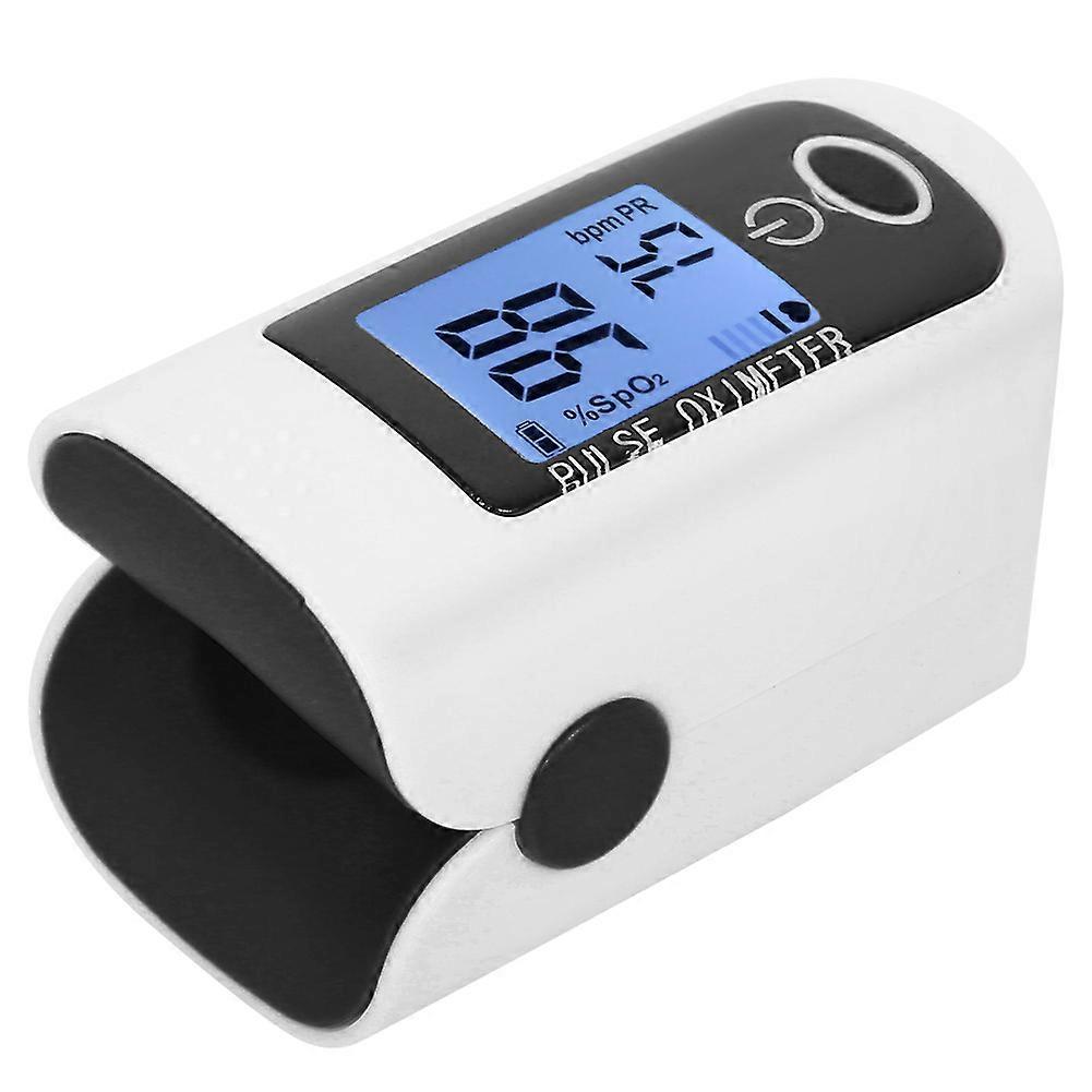 Portable Fingertip Pulse Oximeter Blood Oxygen Saturation Pulse Rate Monitor DetectorBlack