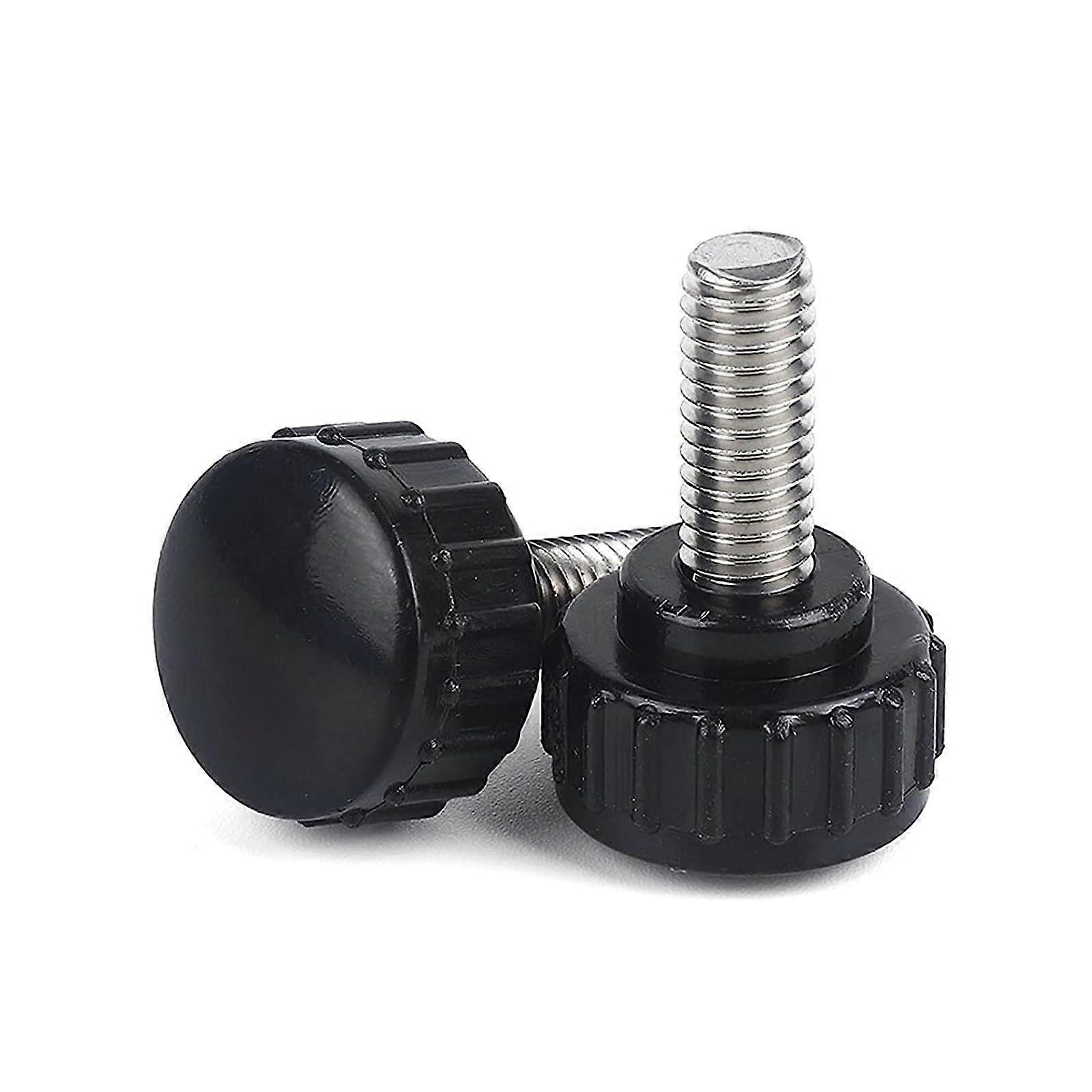 Knurled Knobs, Knurled Screw, M3 M4 M5 M6 M8 Round Head Handle (Color: M3)