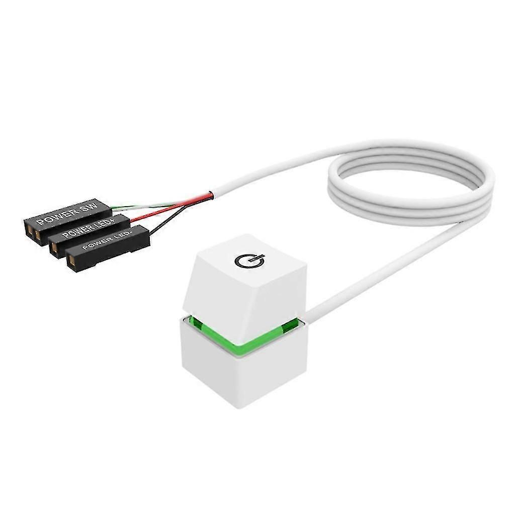 4M External PC Power Button Desktop Computer Motherboard On Off Power Switch xi