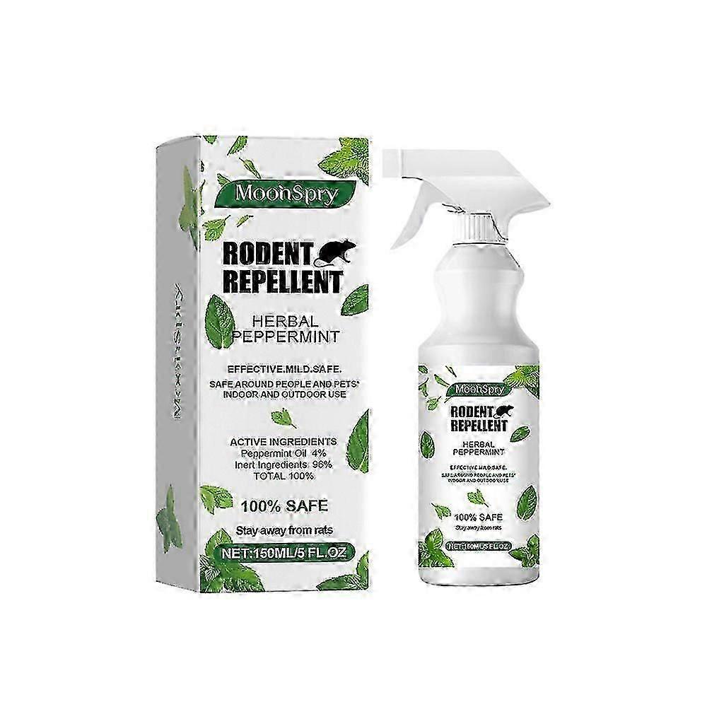 Rat Mouse Repellent Spray - 150ml Fast Acting Safe Around Pets Hr