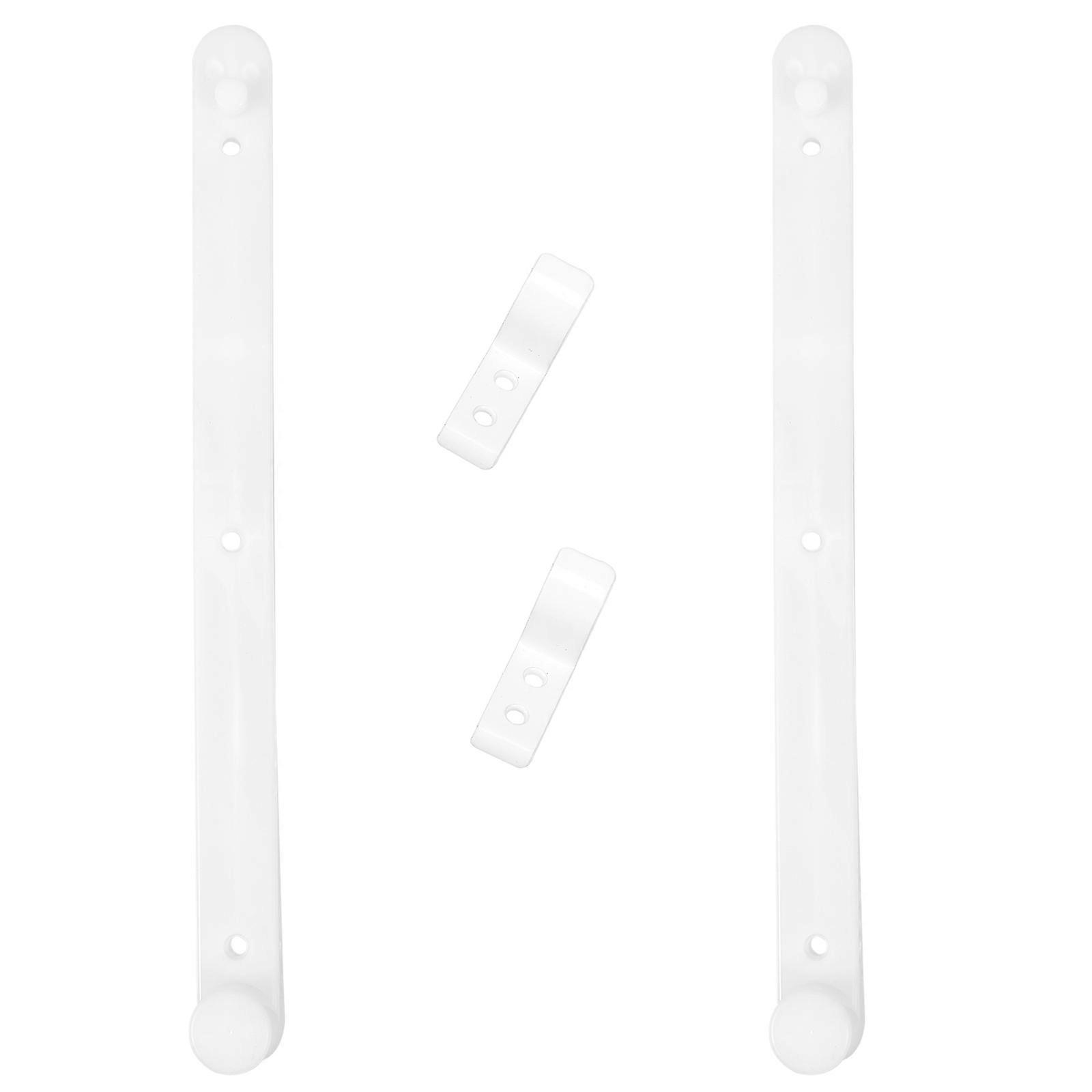 Drawer Slides Guides High Reliability Home Use Rectangular Shape Smooth Operation 1Set