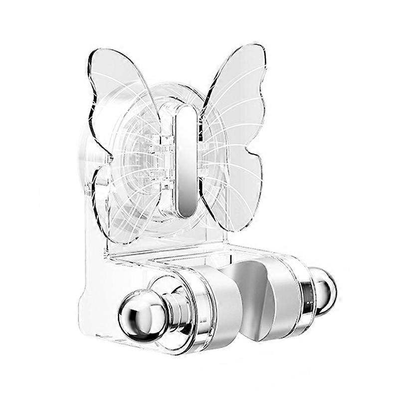 Bathroom No-Punch Suction Cup Shower Bracket Household Storage Shelf Base