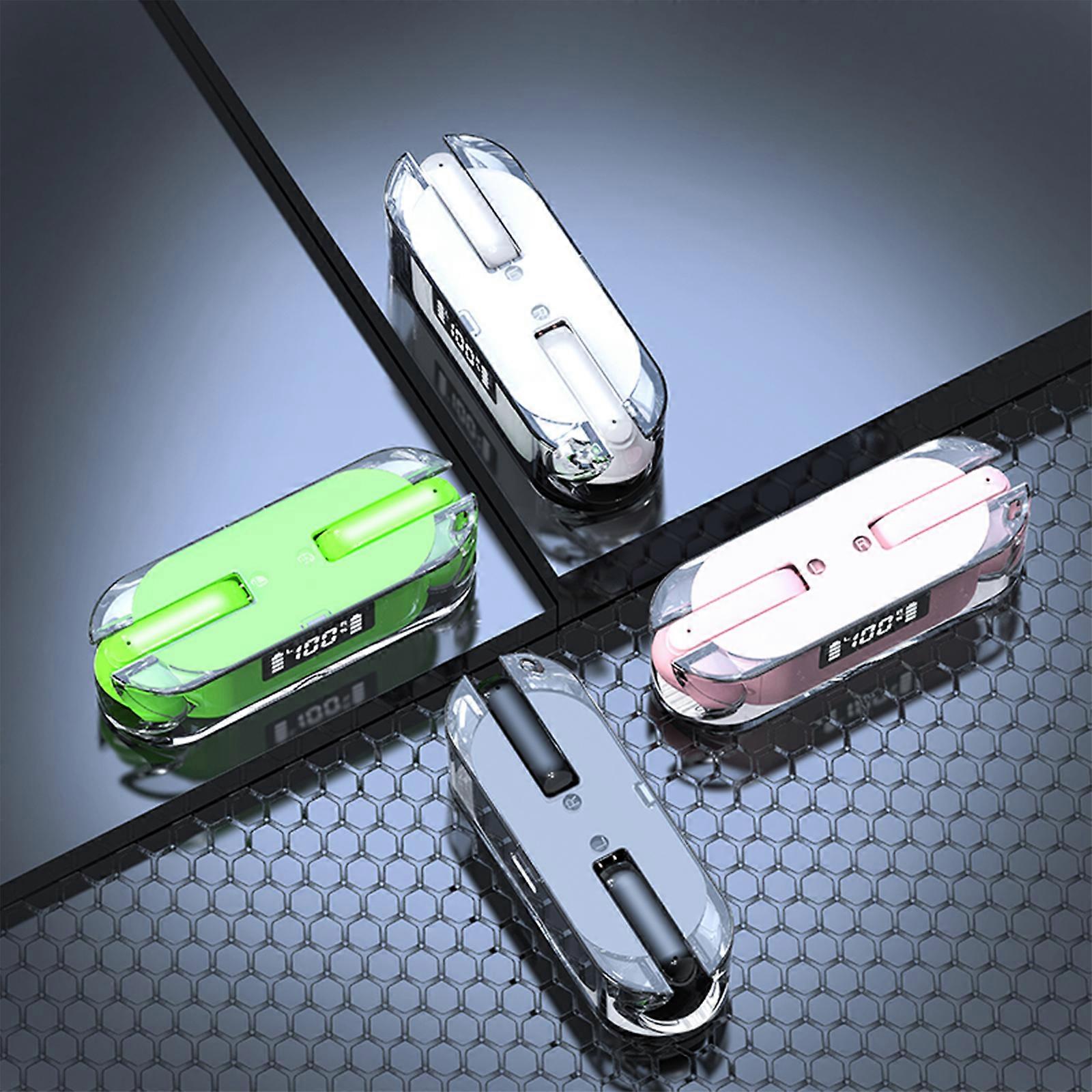 TM50 semi-in-ear low-power transparent wireless BT headset Pink