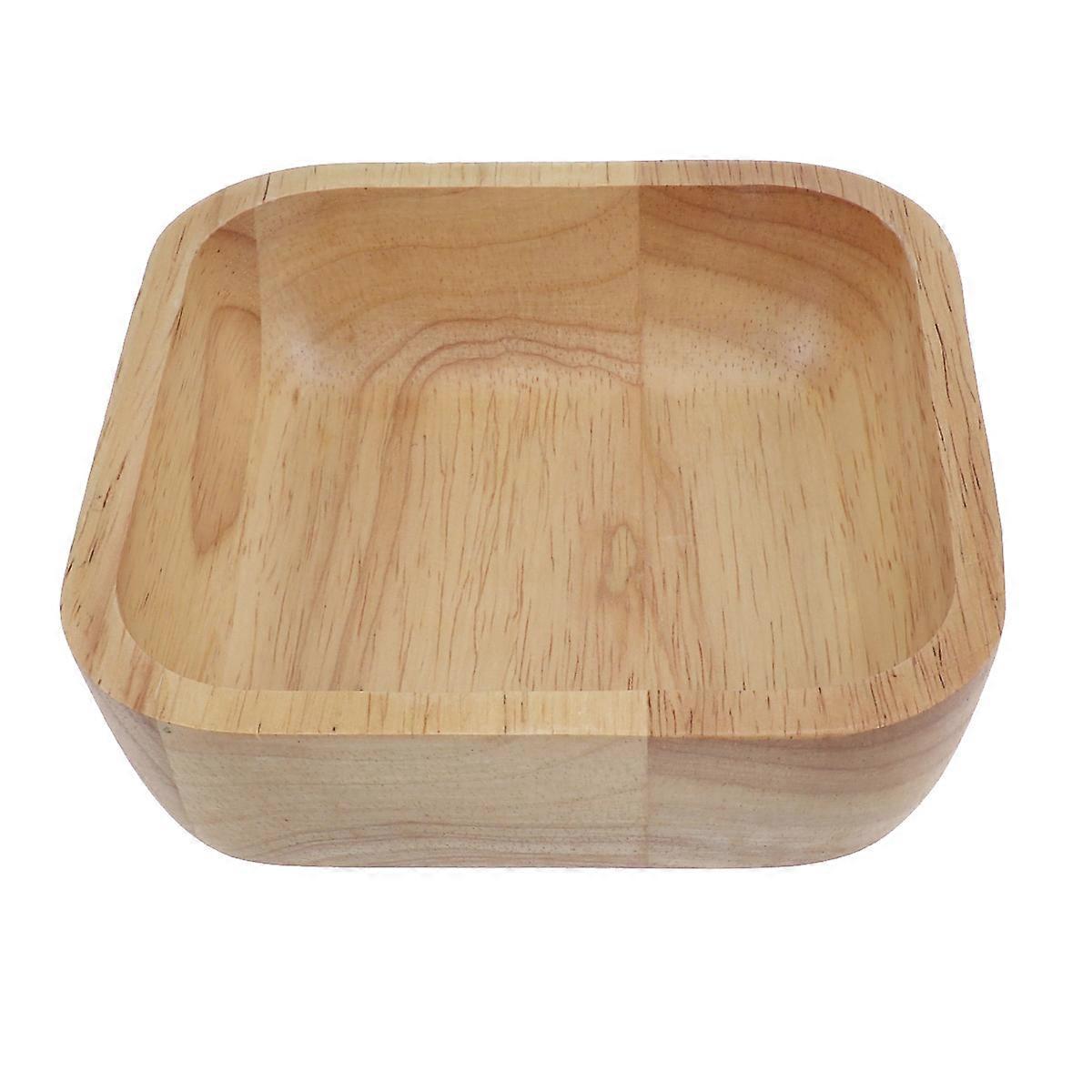 Khaki Synthetic Salad Bowl for Kitchen Use Health Protective Safe 15cm