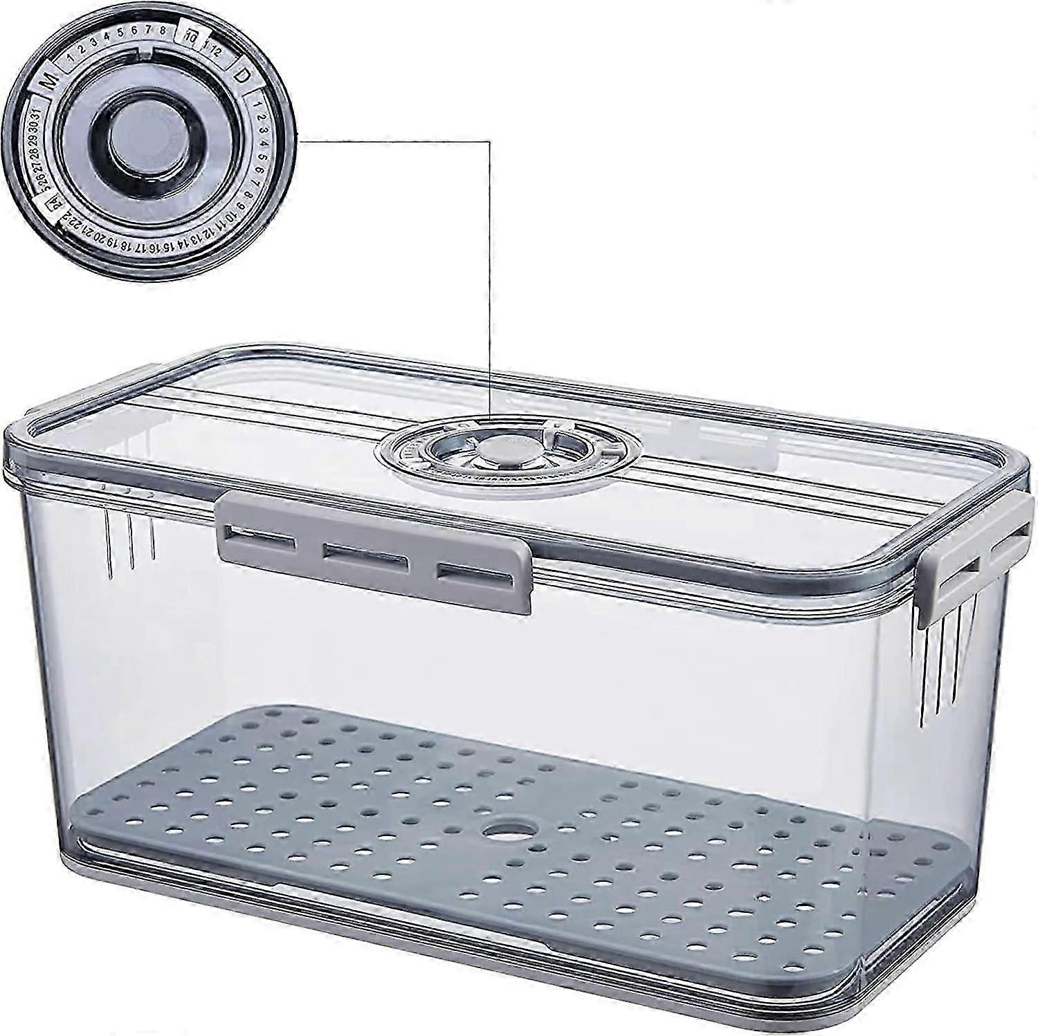 British Kitchen Essential: Airtight Food Keeper with Digital Timer