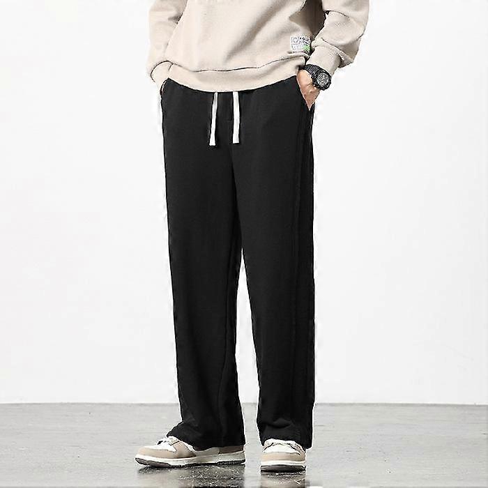 Straight Pants Men's Spring and Autumn Pants Men's Wide-leg Pants