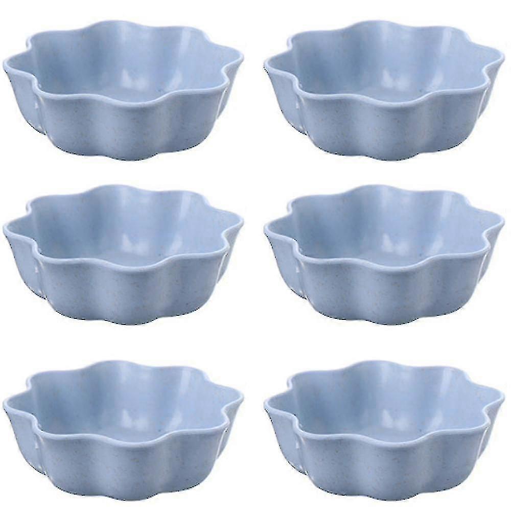 6 Pack Unbreakable Dipping Saucers