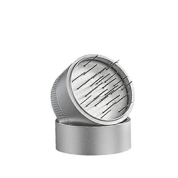 58mm Silver Coffee Handle Loose Powder Device with Base and Powder