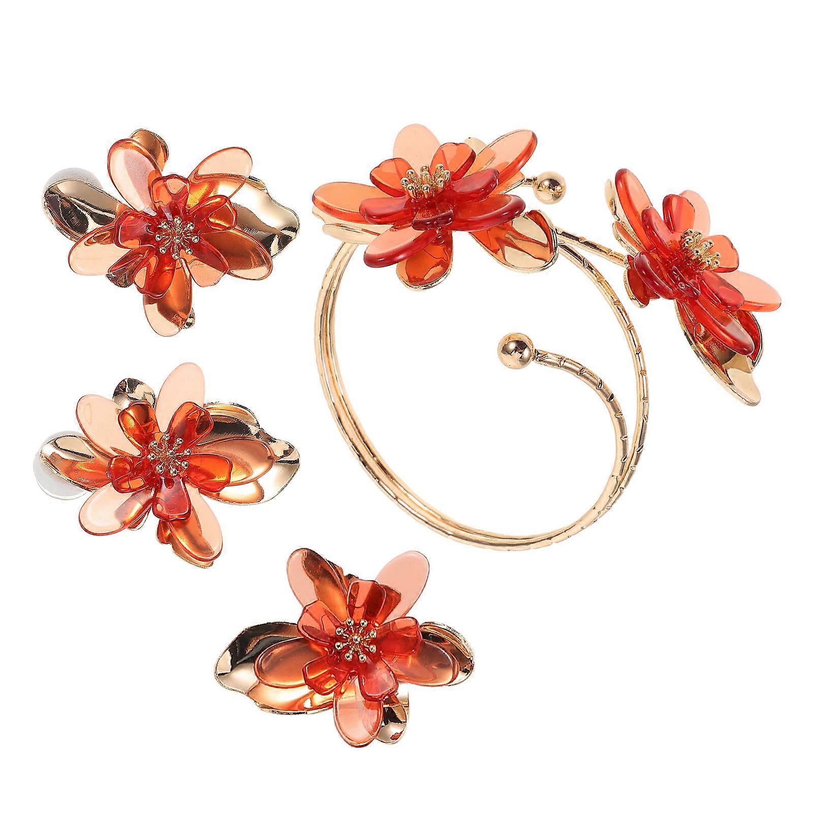 Here's a polished and concise product description for your **Minimalist Floral Jewelry Set**:
๐ธ **Minimalist Floral Jewelry Set for Women** ๐ธ