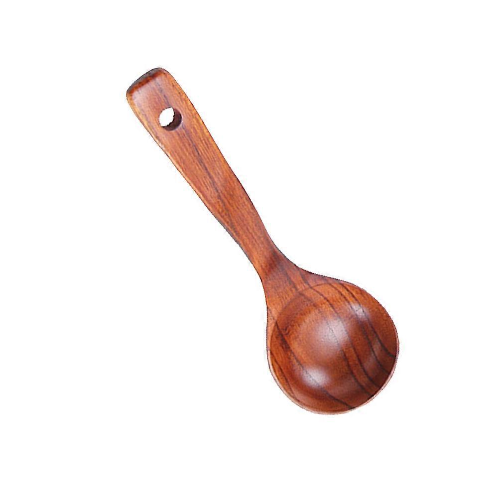 Brown Soup Ladle with Long Handle for Kitchen Use Perfect for Serving Food 1PC Size S
