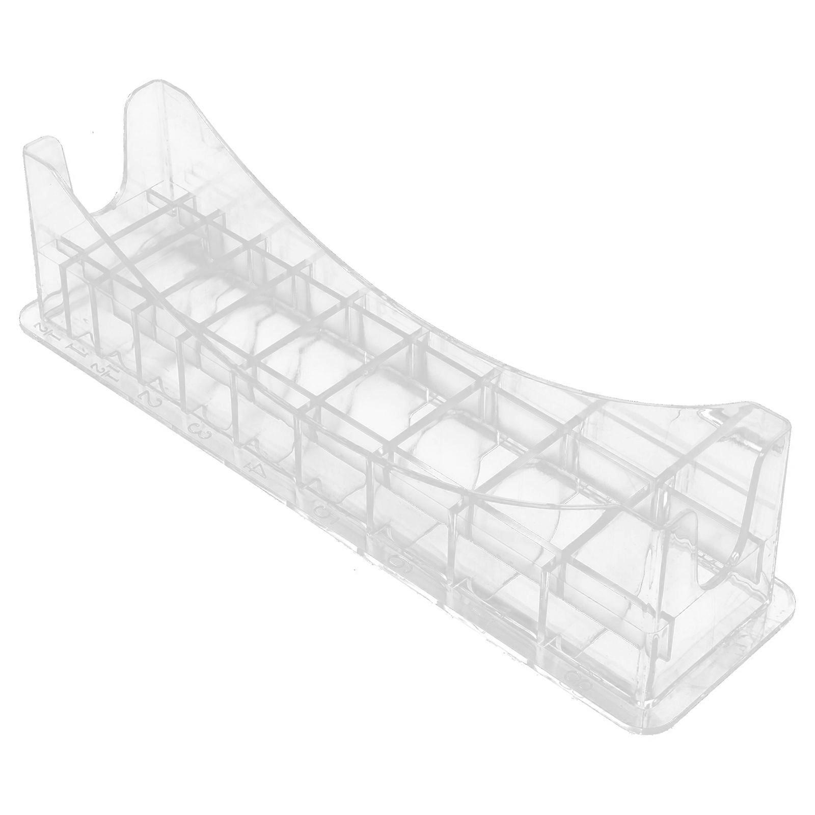 Barber Station Organizer For Professional Use Guide Comb Storage Holder With 1Pcs Easy In Transparent Material