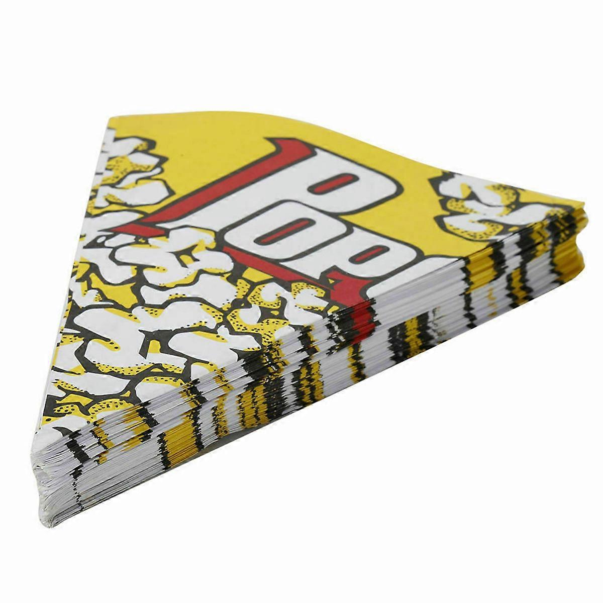 Popcorn Paper Bags for Treats and Candy Made of Durable Paper Multi Color 100pcs