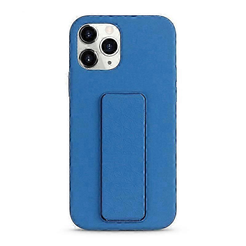 For iPhone 11 Pro Liquid Silicone Holder Phone Case