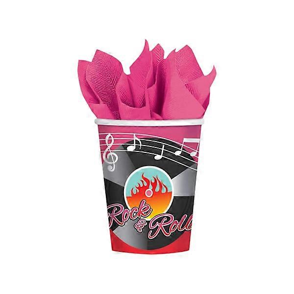 Amscan Classic Paper Cups for Party (8-pack) One Size Multicoloured One Size