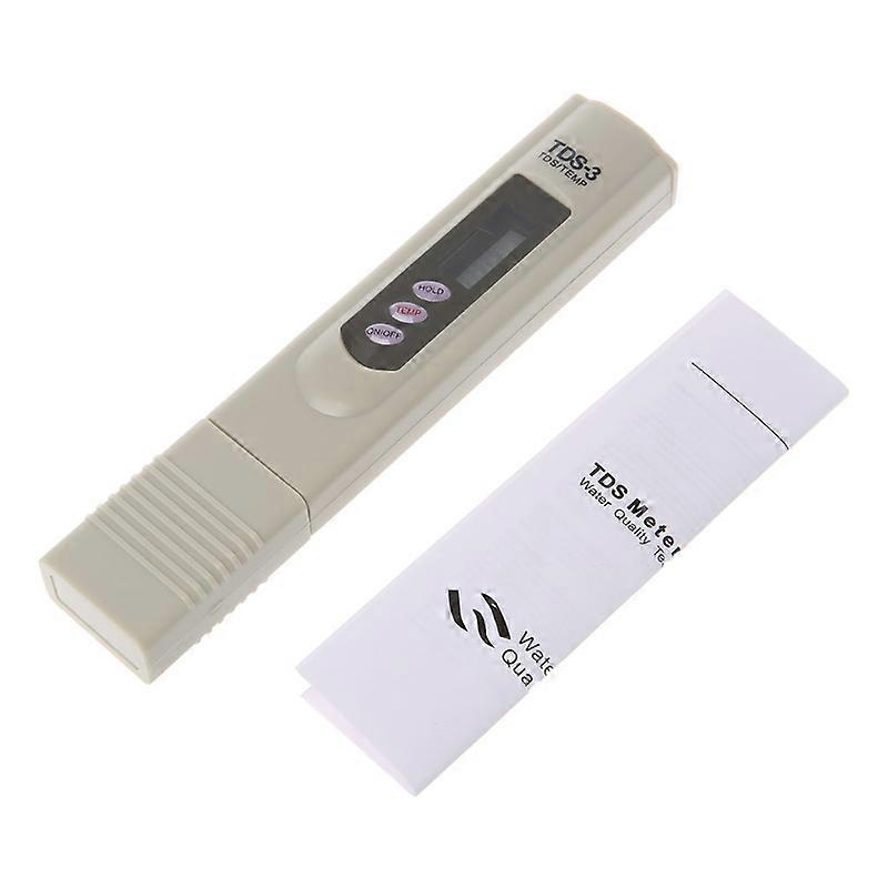 TDS-3 Meter 0 - 9990ppm Manual LCD Measurement Digital Water Purity Testers