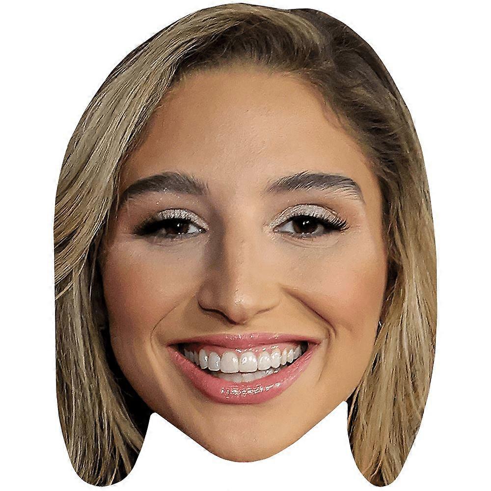 Abella Danger (Smile) Celebrity Mask, Flat Card Face
