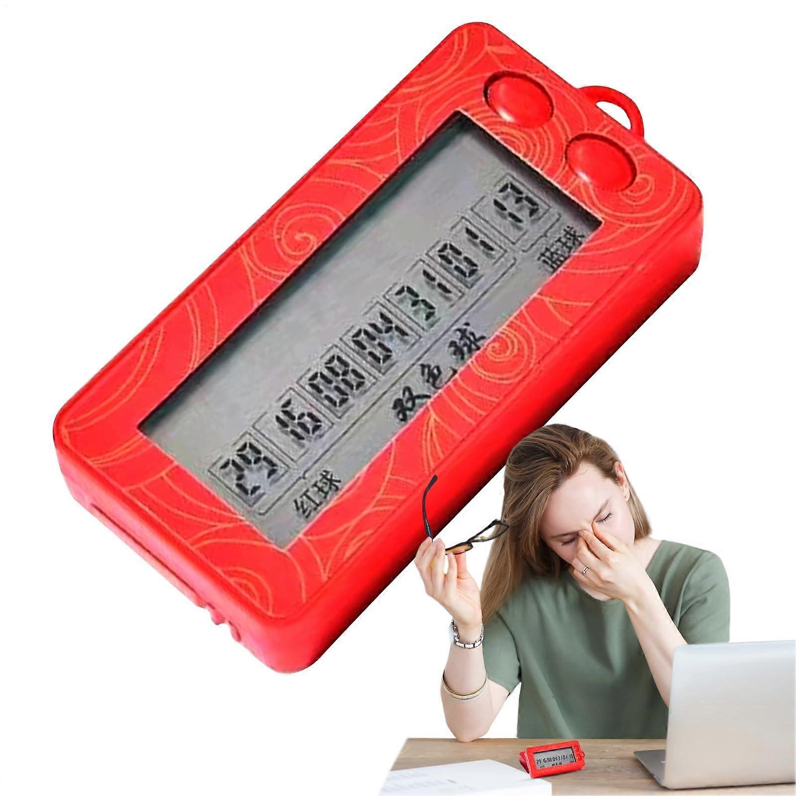 Lottery Machines, Compact Electric Number Selector, Random Number Generator for Fun Lottery Draws, User-Friendly Design