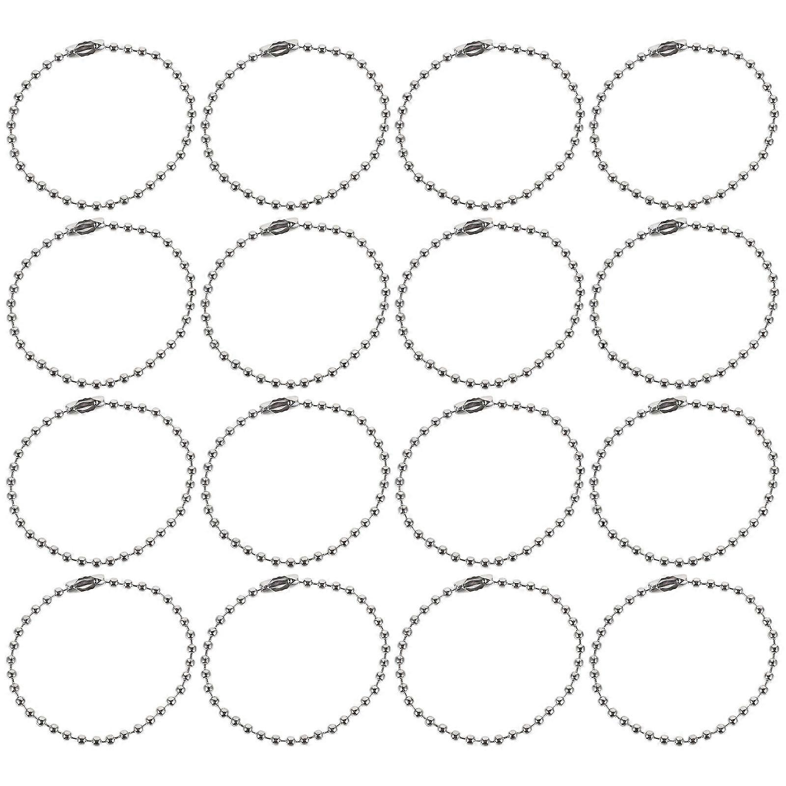 Durable Silver Iron Chains for Decor and DIY Jewelry Projects with Practical Fine Workmanship 100pcs