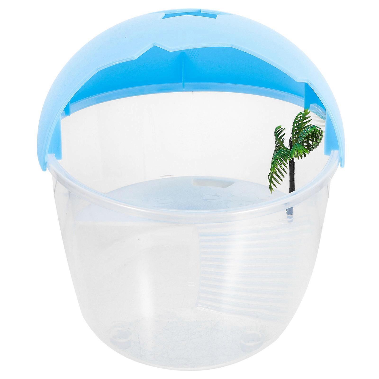 Tortoise Activity Tank with Feeding Box and Drying Platform for Turtles plus Water Tank
