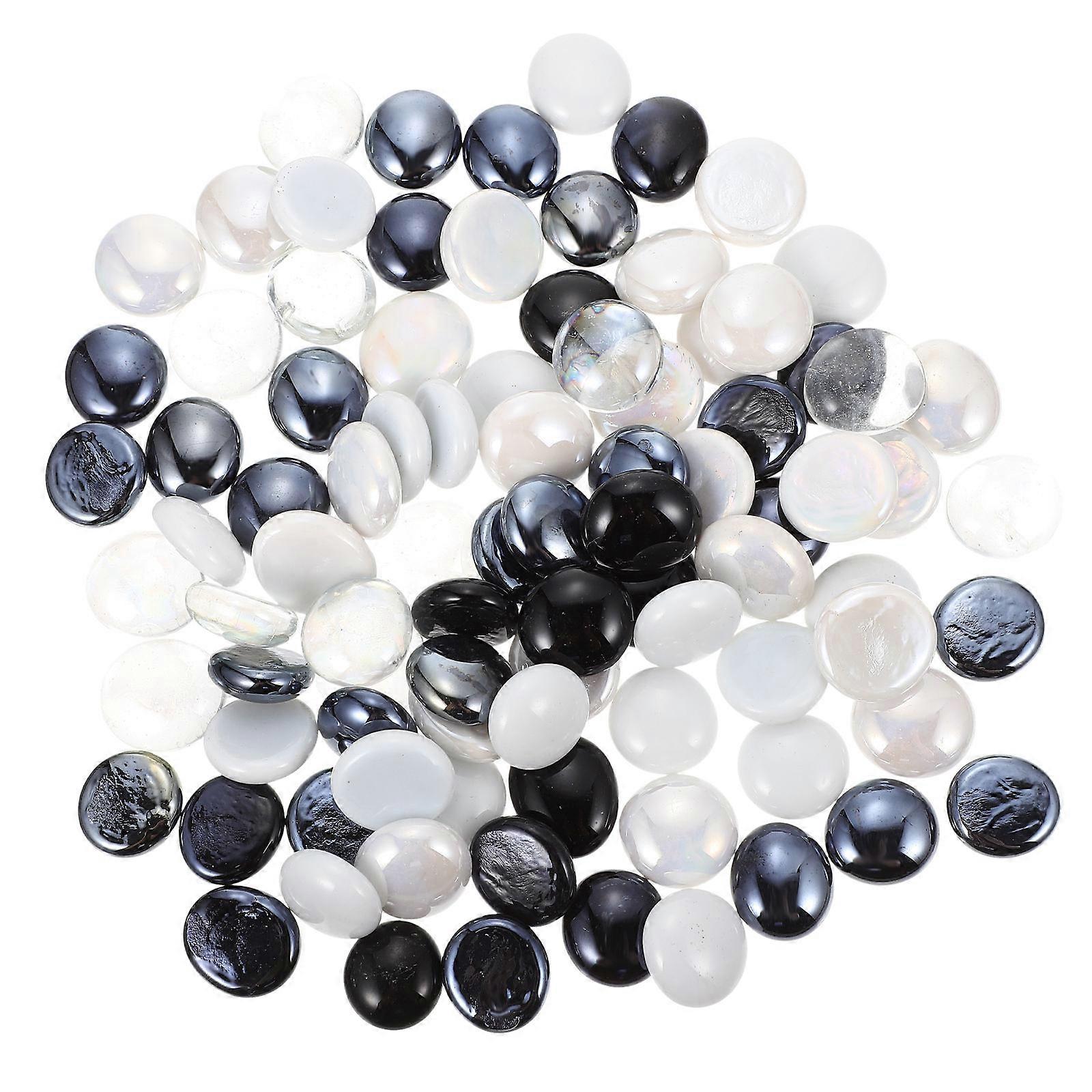 Assorted Color Flat Bead Decorative Supplies for Handicraft Projects 1 Bag