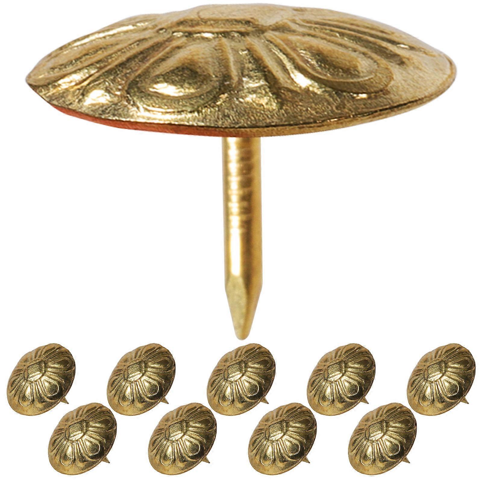 It sounds like you're describing a product listing for **antique upholstery tacks**. Here's a polished version of the product title and description