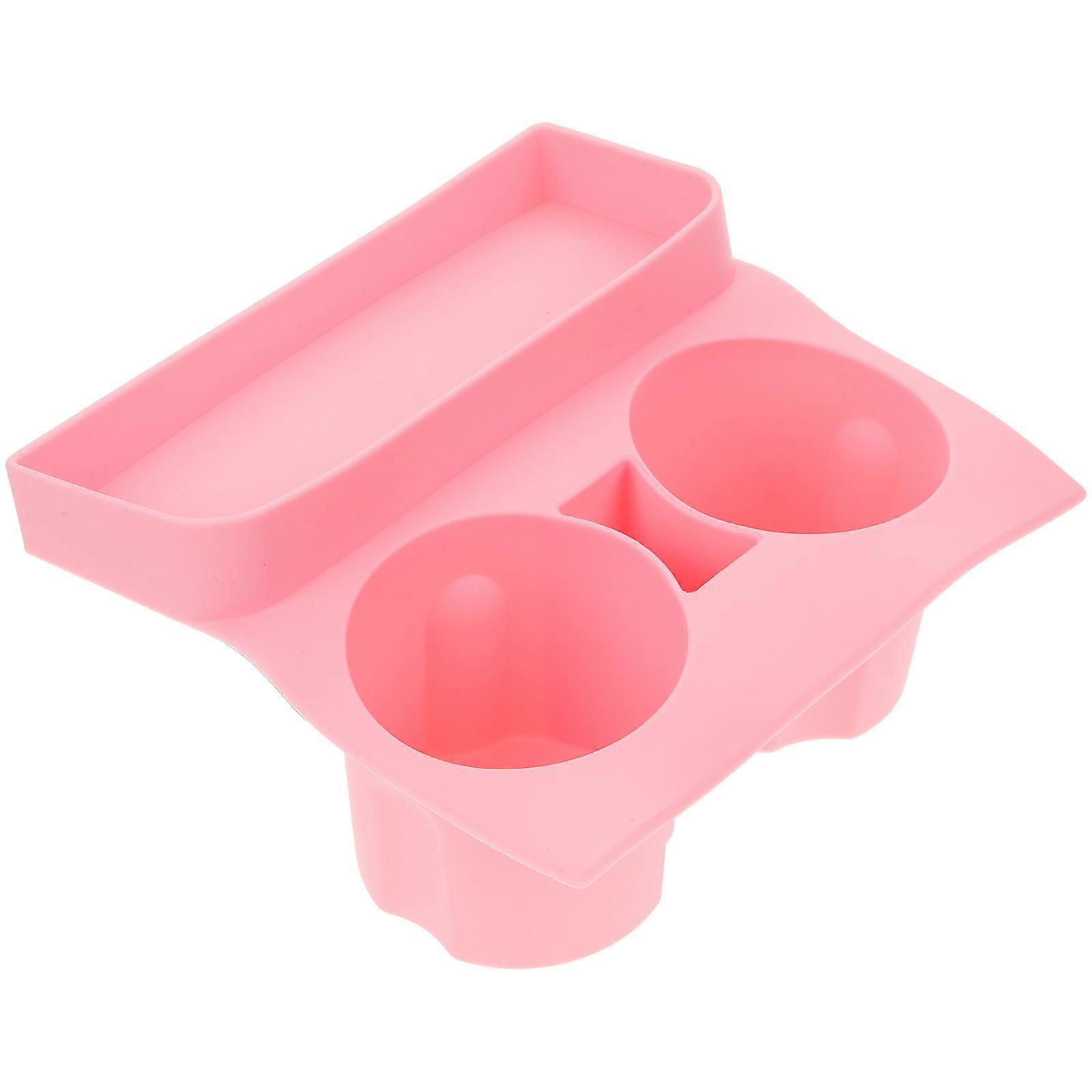 Center Console Cup Holder Insert for High Temperature Resistant Stylish Car Accessory Beverage Stability Easy Installation