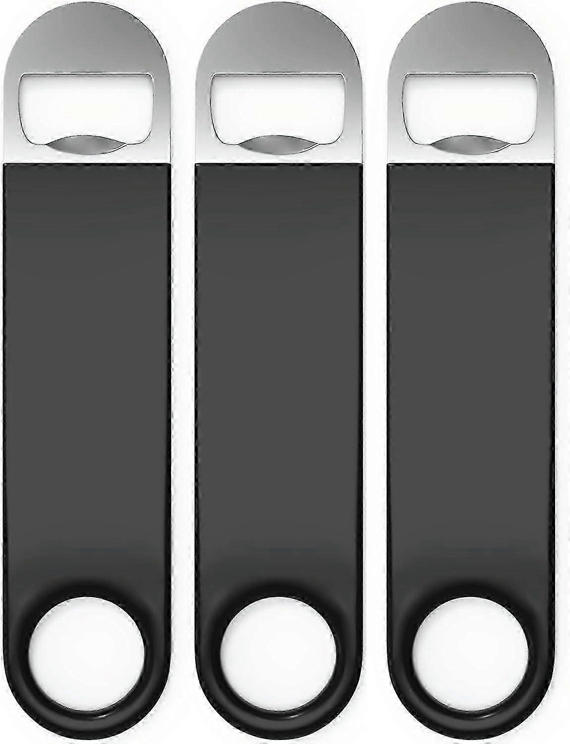 Flaskeåpner 3-stk. Bartender ølflaskeåpner laget av rustfritt stål