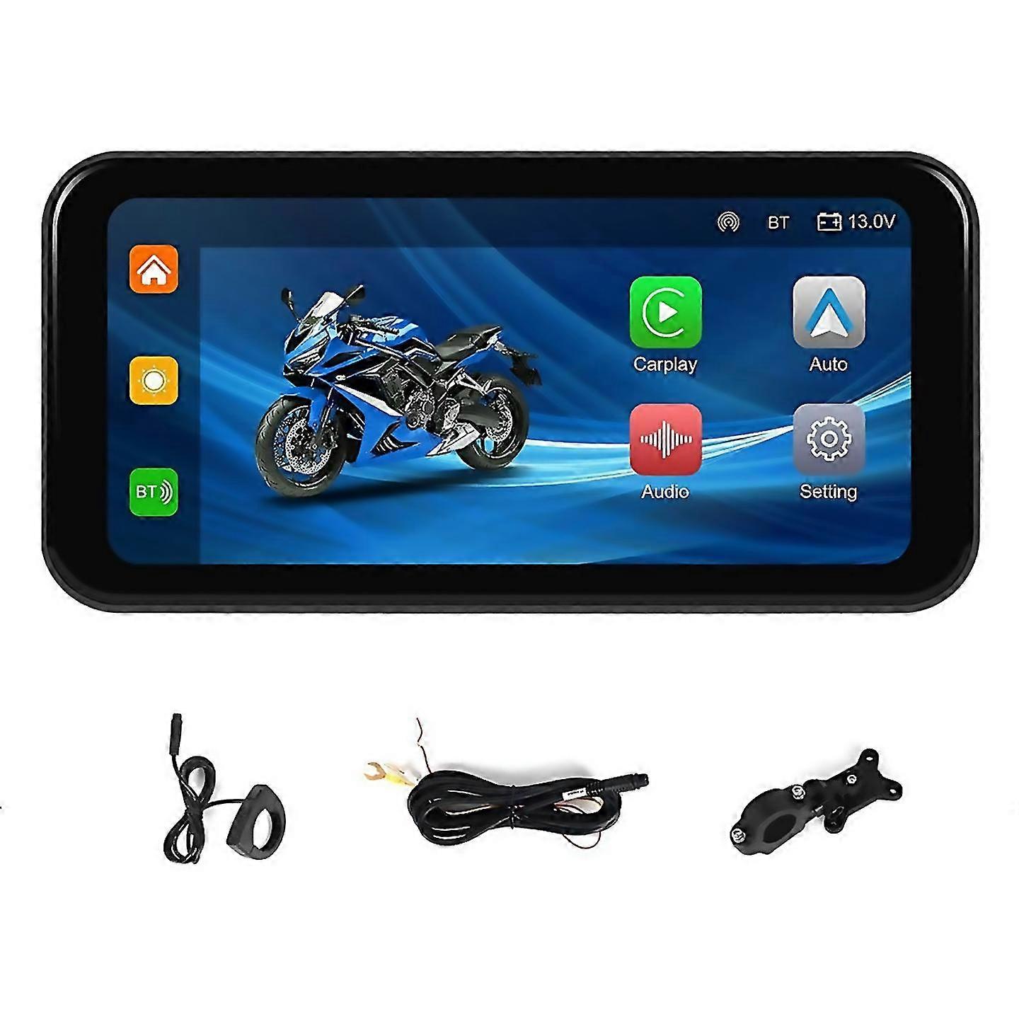 Für Motorrad DVR Carplay Bildschirm Navigation Android Auto Monitor