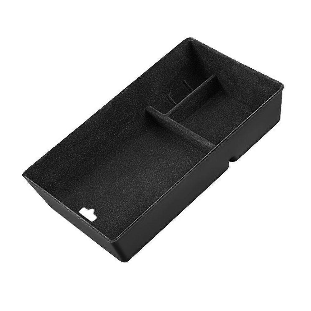 For Benz EQE EQS Center Console Armrest Storage Box Large Capacity Organizer Easy Install Black