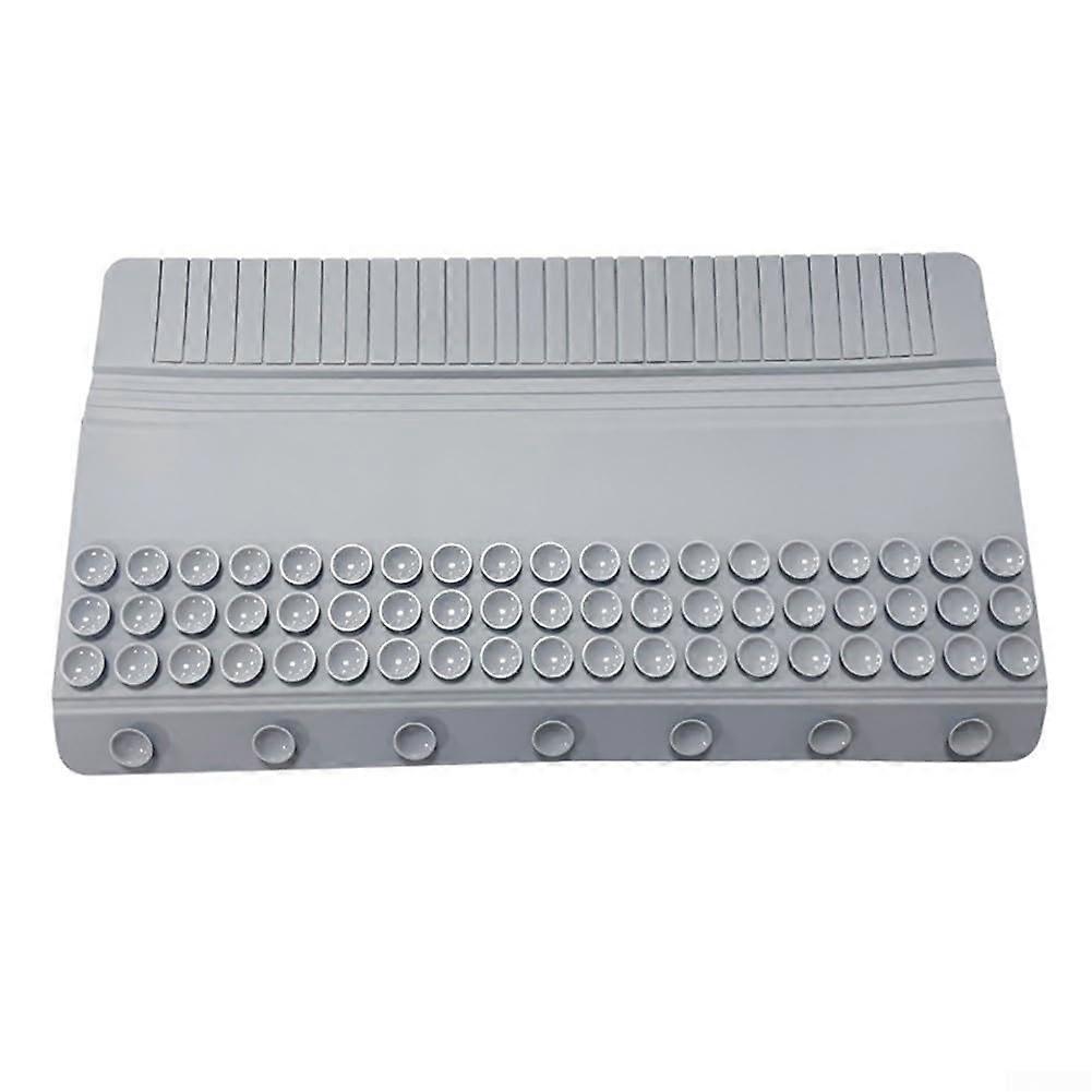 Silicone Sink Splash Guard with Suction Cups, Flexible Design, Grey Water Deflector for Kitchen and Bathroom Use
