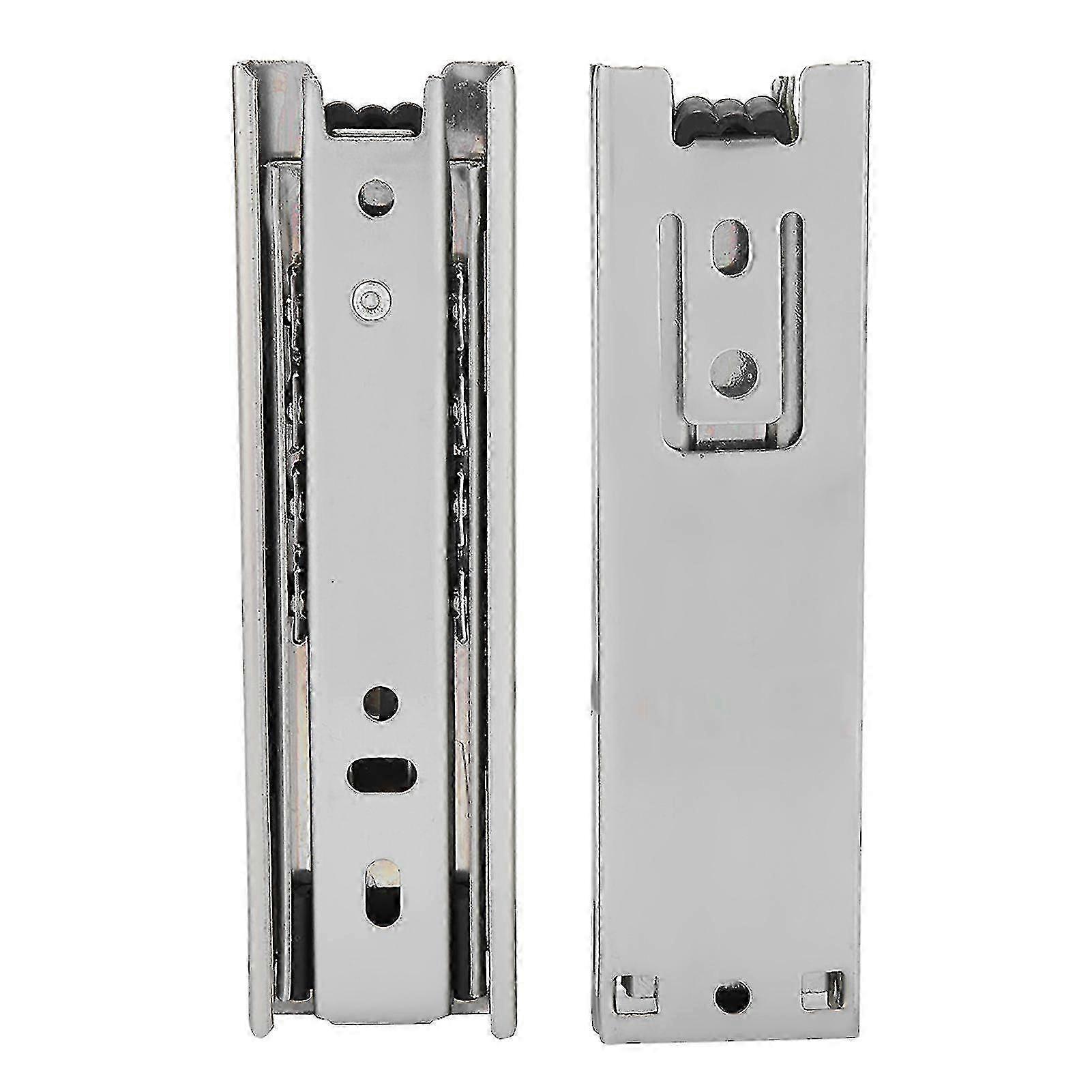 2pcs Mini 5in Short Drawer Slides with Full Extension for Furniture Guide Rail Kitchen Hardware