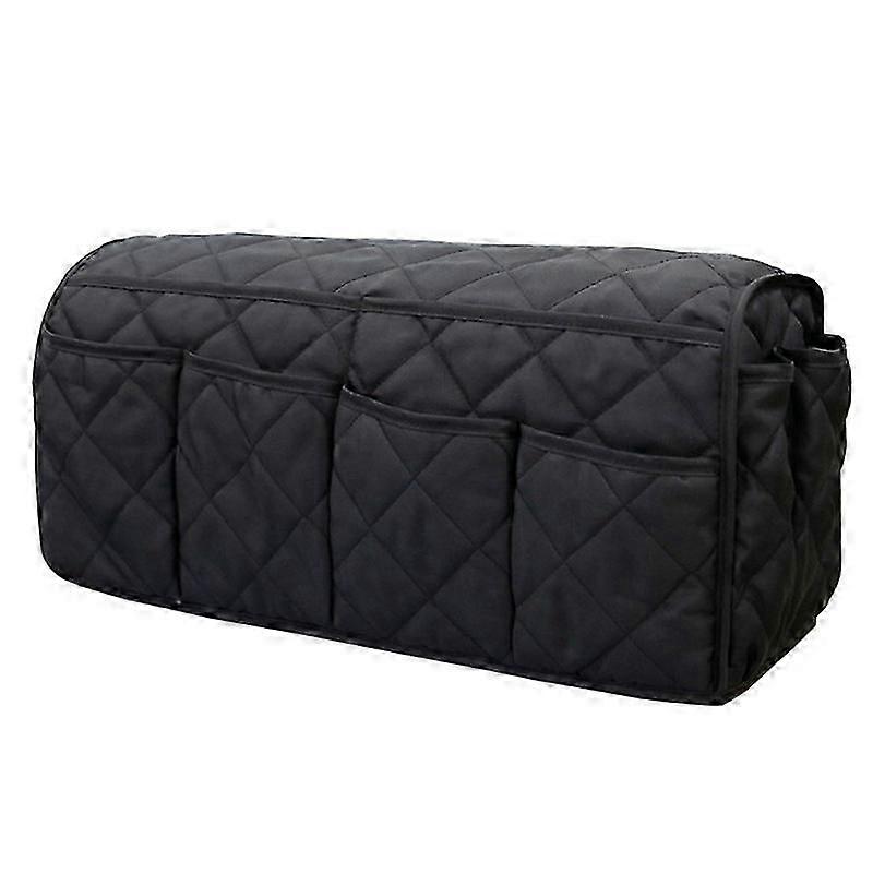 Sofa Armrest Organiser, Non-Slip Sofa Storage Bag with Pockets for Mobile Phones, Magazines, Books, TV Remote Control