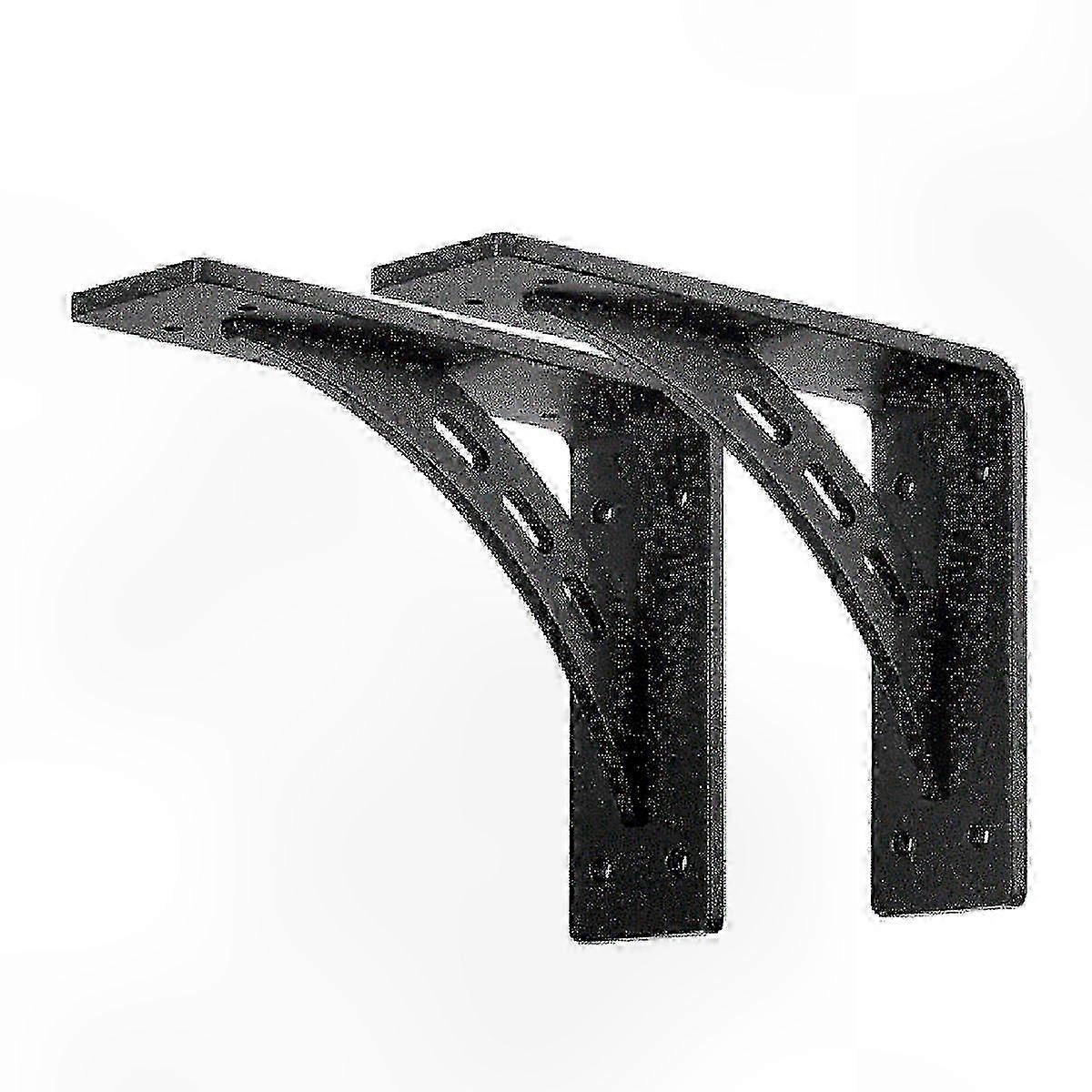 Heavy Duty Shelf Brackets, Max Load 1100 Lbs, Premium Metal Mantel Brackets (Set of 2) Suitable for Fireplace