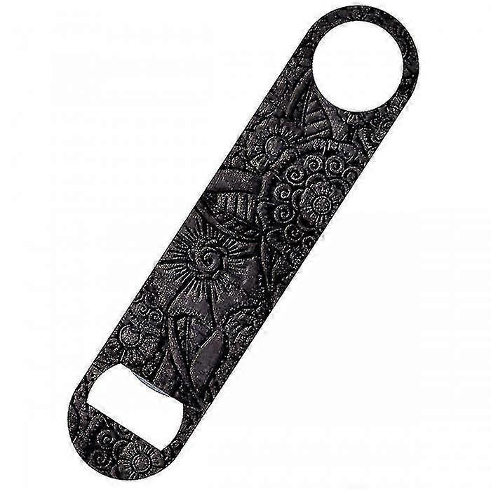 Metallic Flowers Bar Blade -pullonavaaja