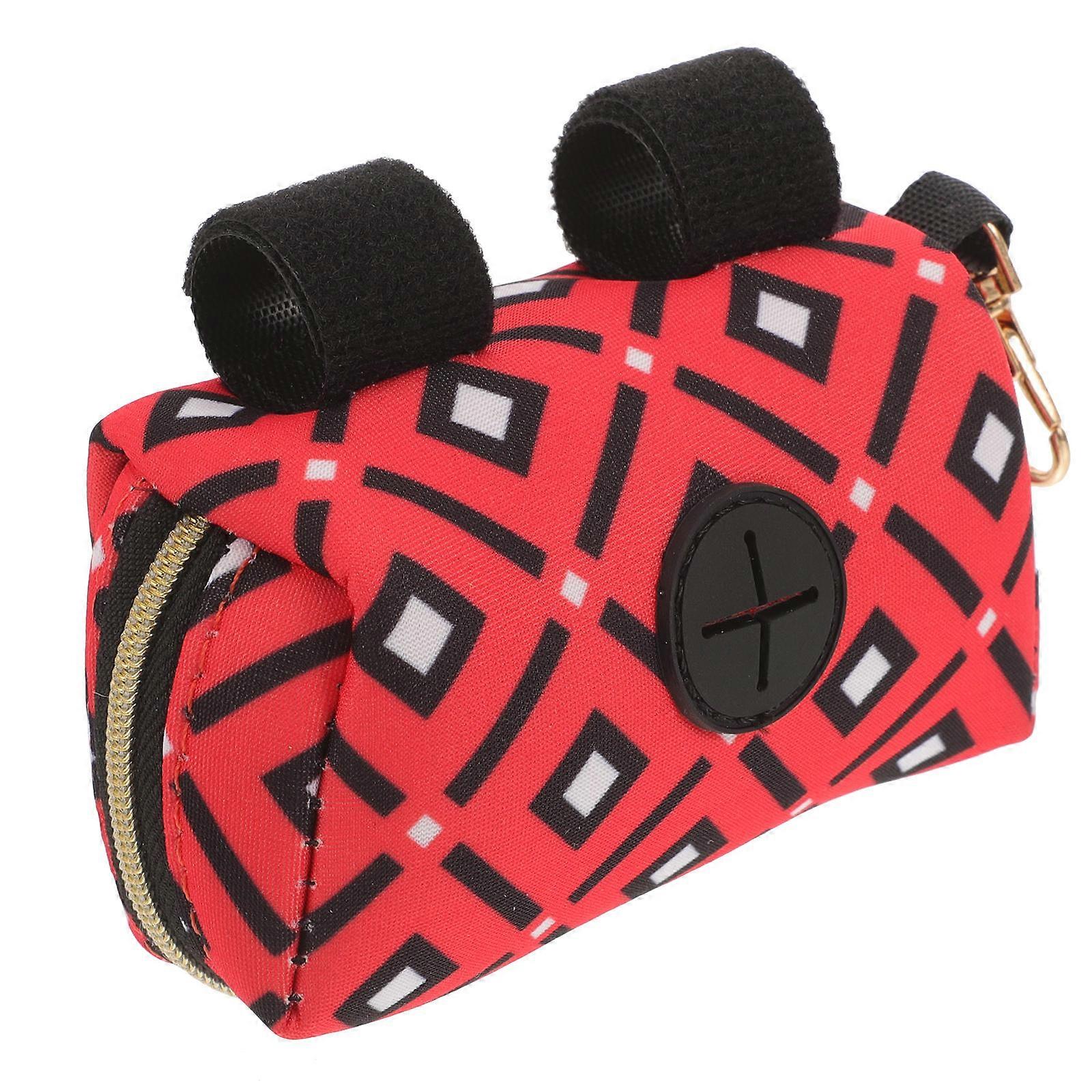 Dog Waste Bag Container Outdoor Walking Neoprene Sturdy 1Pc