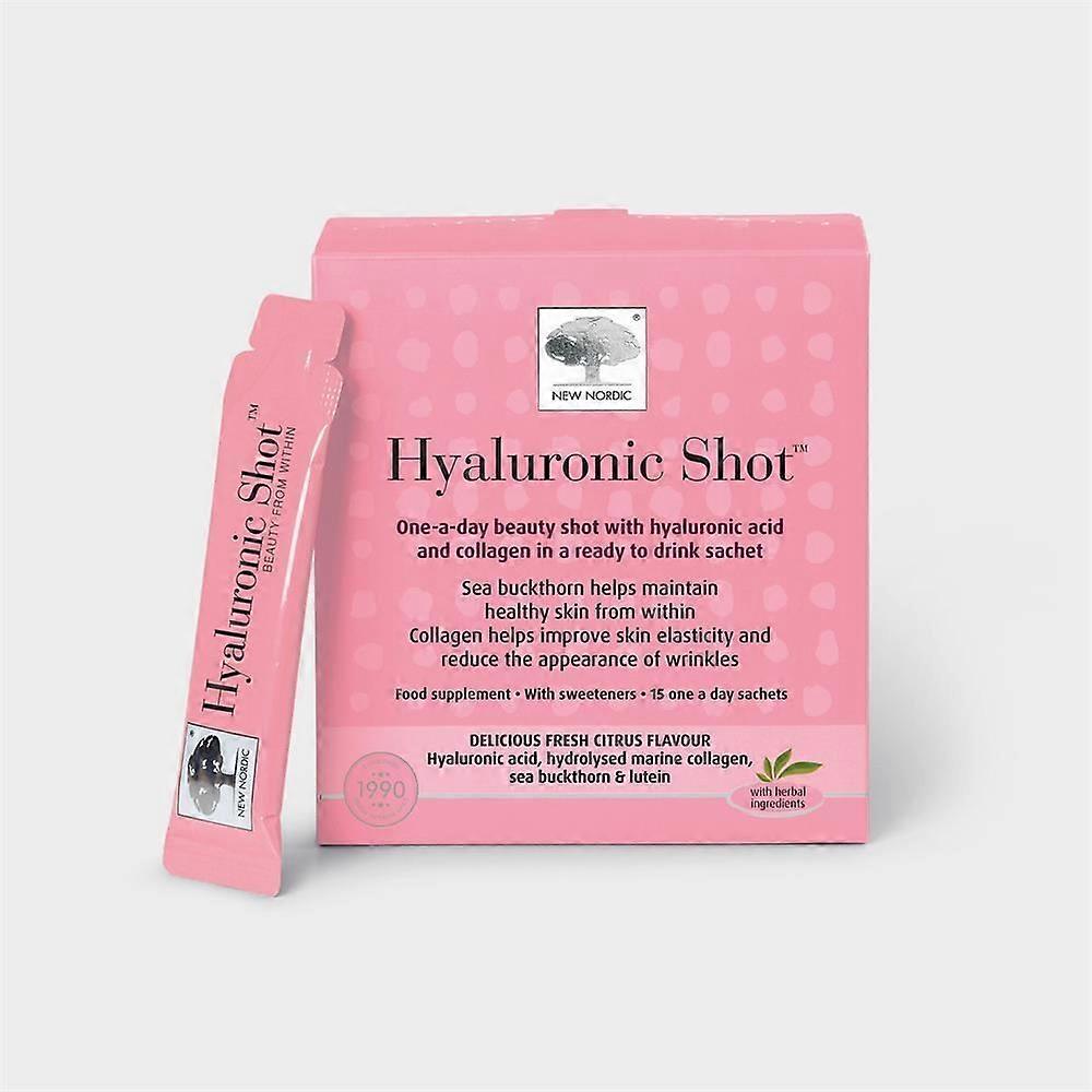 New Nordic Hyaluronic Shot 15 Sachets - 2 Pack