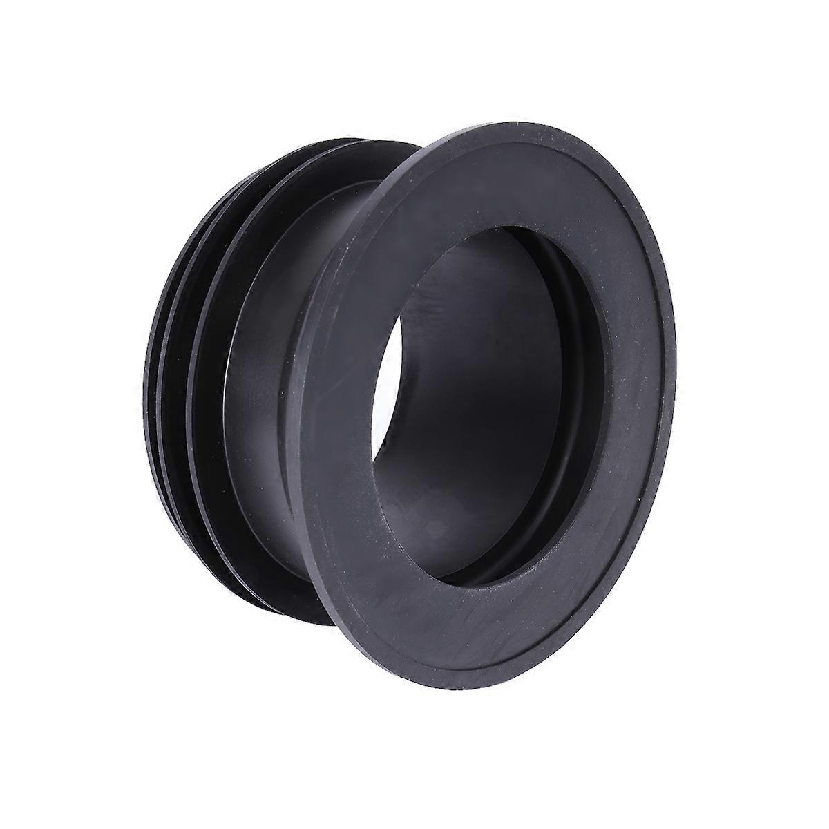 Kitchen Floor Drain Seal Closestool Sewer Plug for Washing Machine Drain Pipe Black Prevent Water Seepage 1Pcs