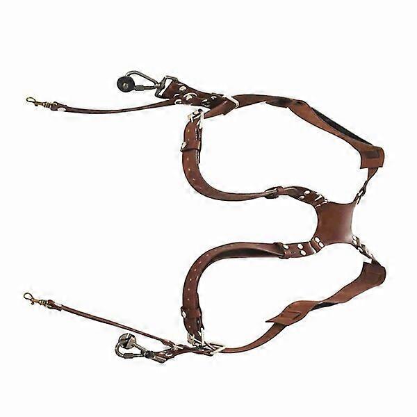 Camera accessory shoulder strap, rivet-reinforced, suitable for 1/4-inch tripod mount cameras