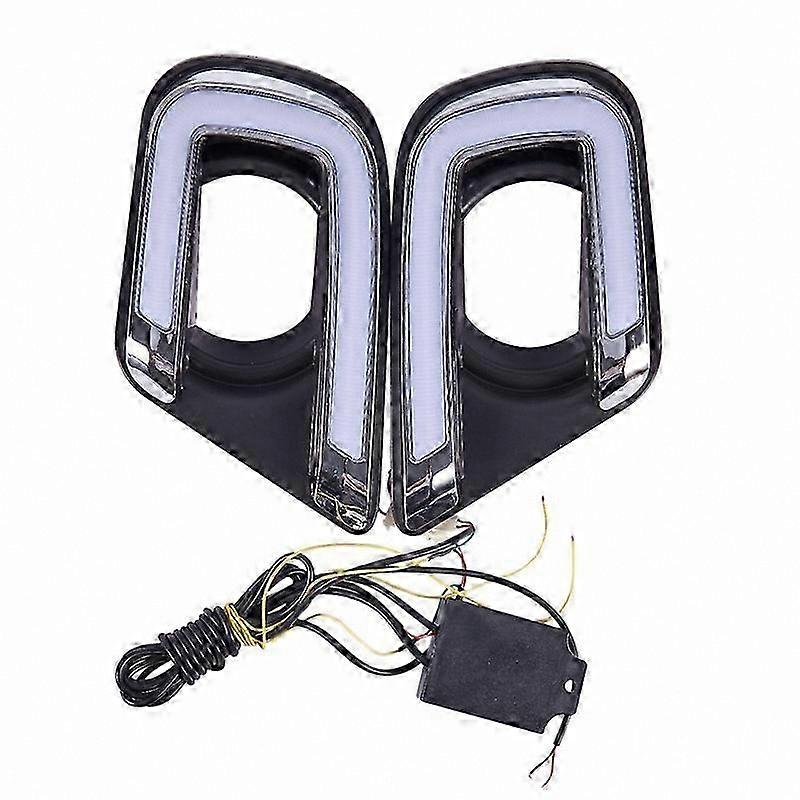 Daytime Running Light Fog Lamp 12V LED DRL for Fiat Freemont Journey 2014