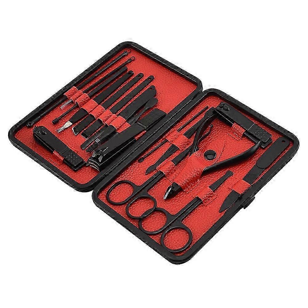 ステンレススチール爪切りトラベル&グルーミングキットネイルツールマニキュア&ペディキュアセット--style3399