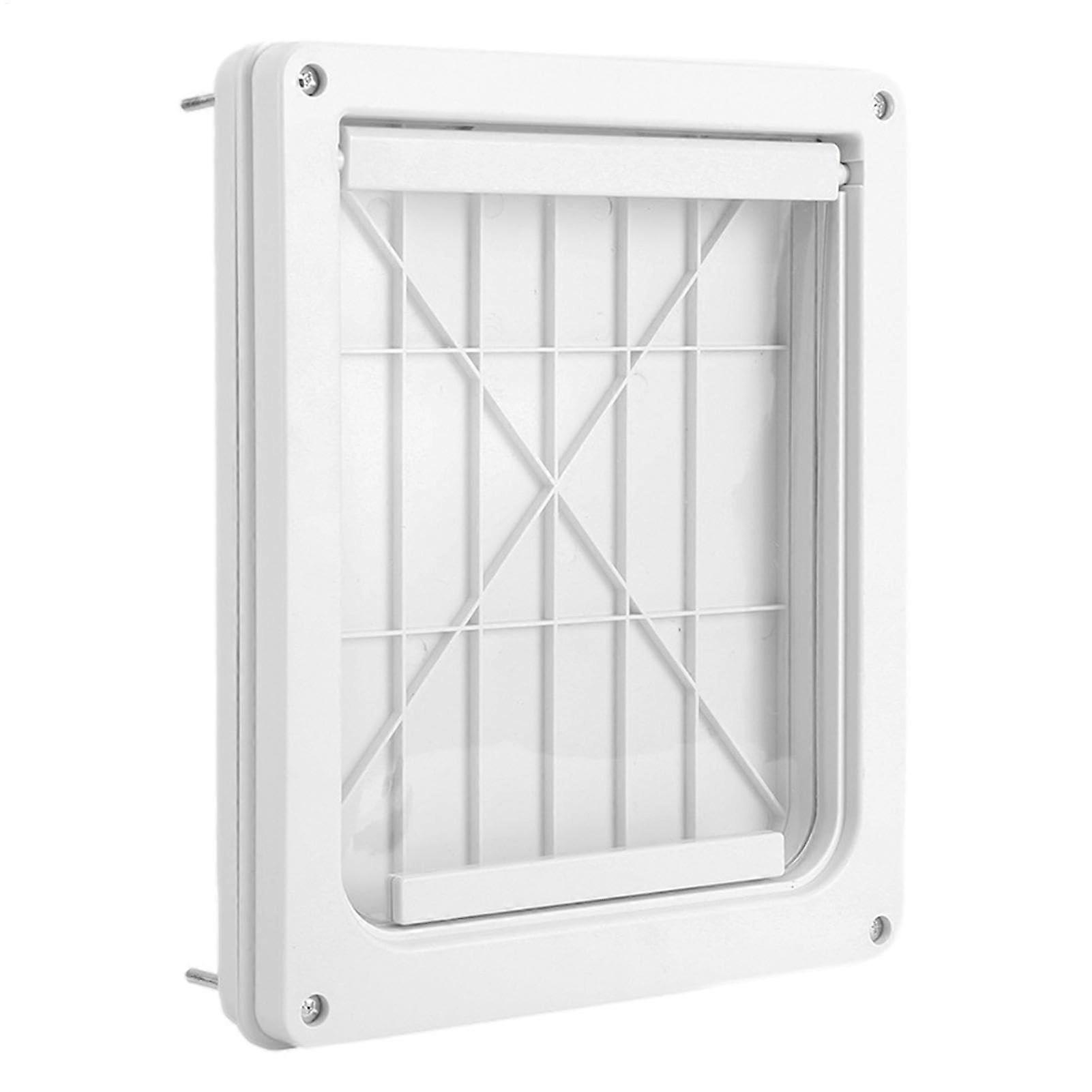 Dog and Cat Door Weatherproof Pet Door With Transparent Flap, Tunnel-Adjustable, Durable Gates For Dogs And Cats