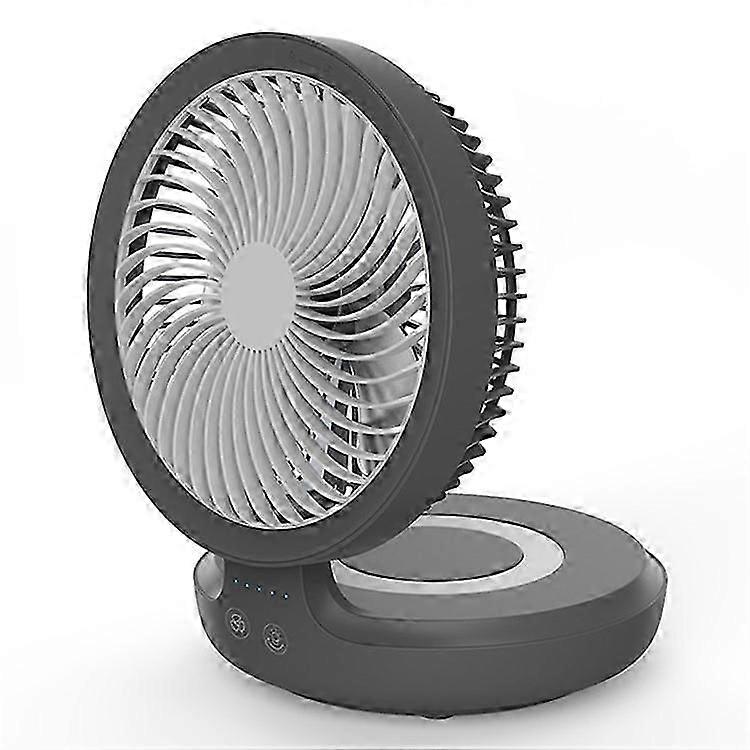 EDON E808 Tragbare Desktop-Wandhalterung ABS-Lüfterkühler Faltbarer wiederaufladbarer Sommerlüfter