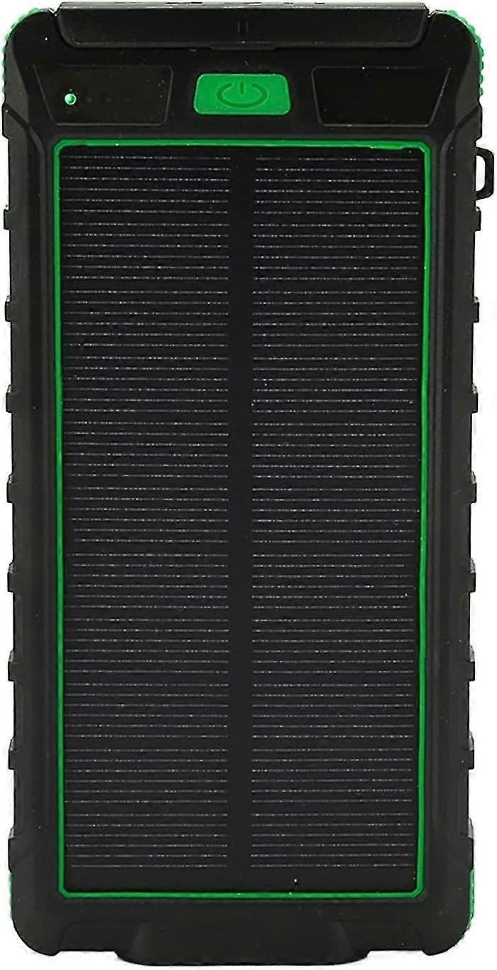 Chargeur solaire portable 20 000 mAh, double sortie, trois modes de flash, durable et fiable, fonctionne jusqu'en 2025