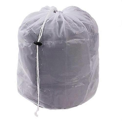 Washing Pouch Drawstring Design Not Easy Deformed Convenient Strong Construction Elastic Washing Bag