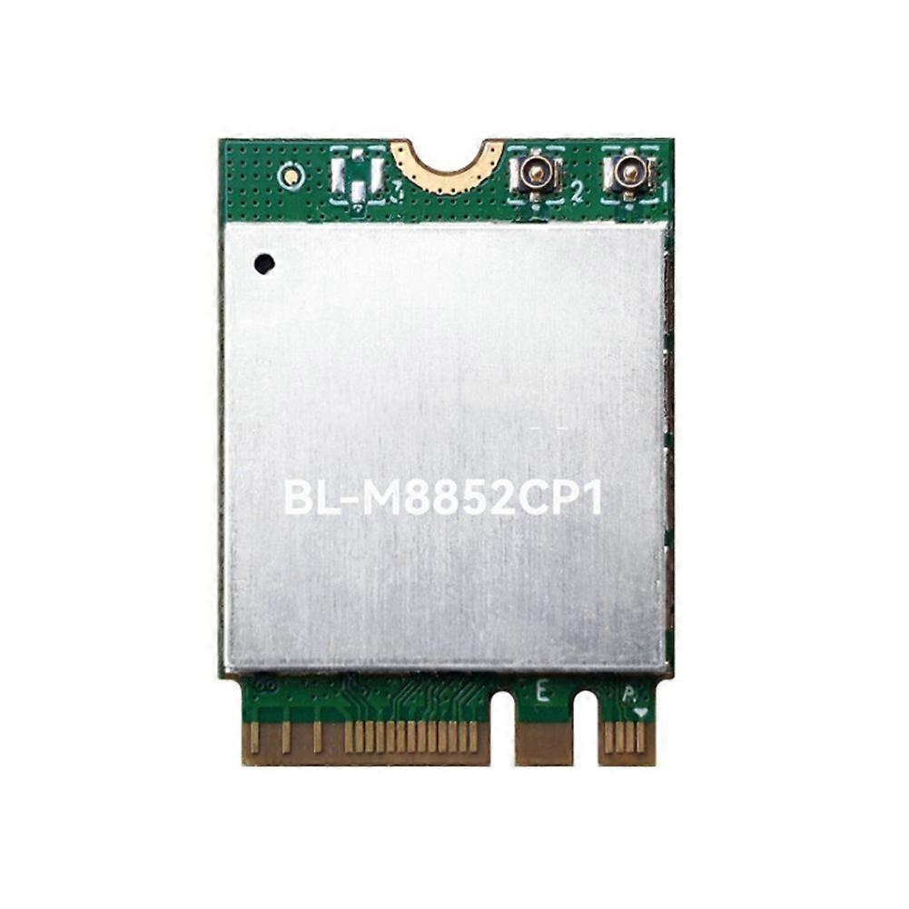 WiFi 6E Netzwerkkarte RTL8852CE M.2 NGFF Drahtloser Netzwerkadapter 2,4G/5G/6G Bluetooth 5.3 2400M WLAN Drahtloses Netzwerk